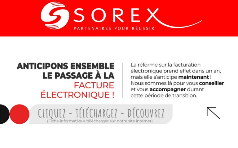 FACTURE ÉLECTRONIQUE | Anticipons ensemble !