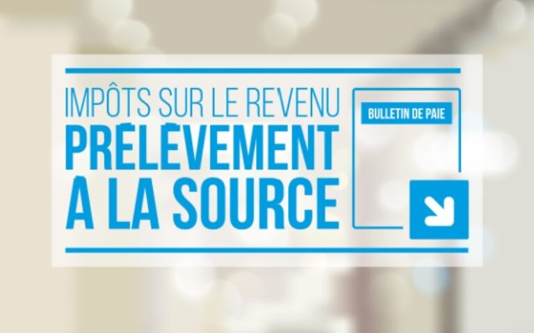 Taux du prélèvement à la source – 2026